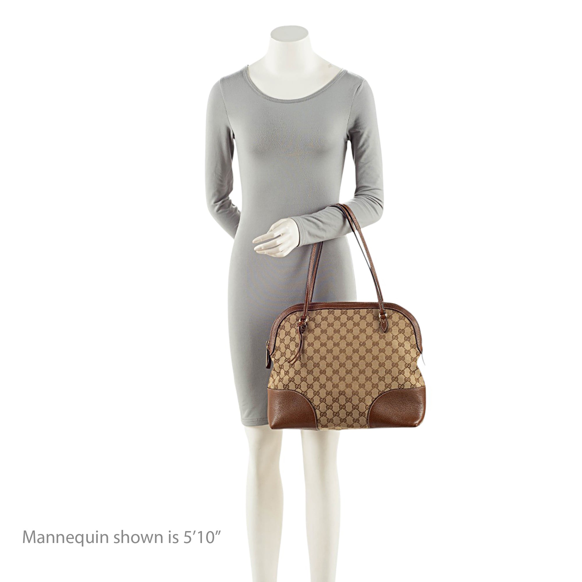 Gucci GG Canvas Bree Small Shoulder Bag