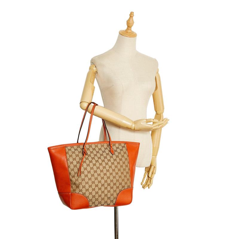 Gucci GG Canvas Bree Tote Bag (SHG-1m3kbx) – LuxeDH