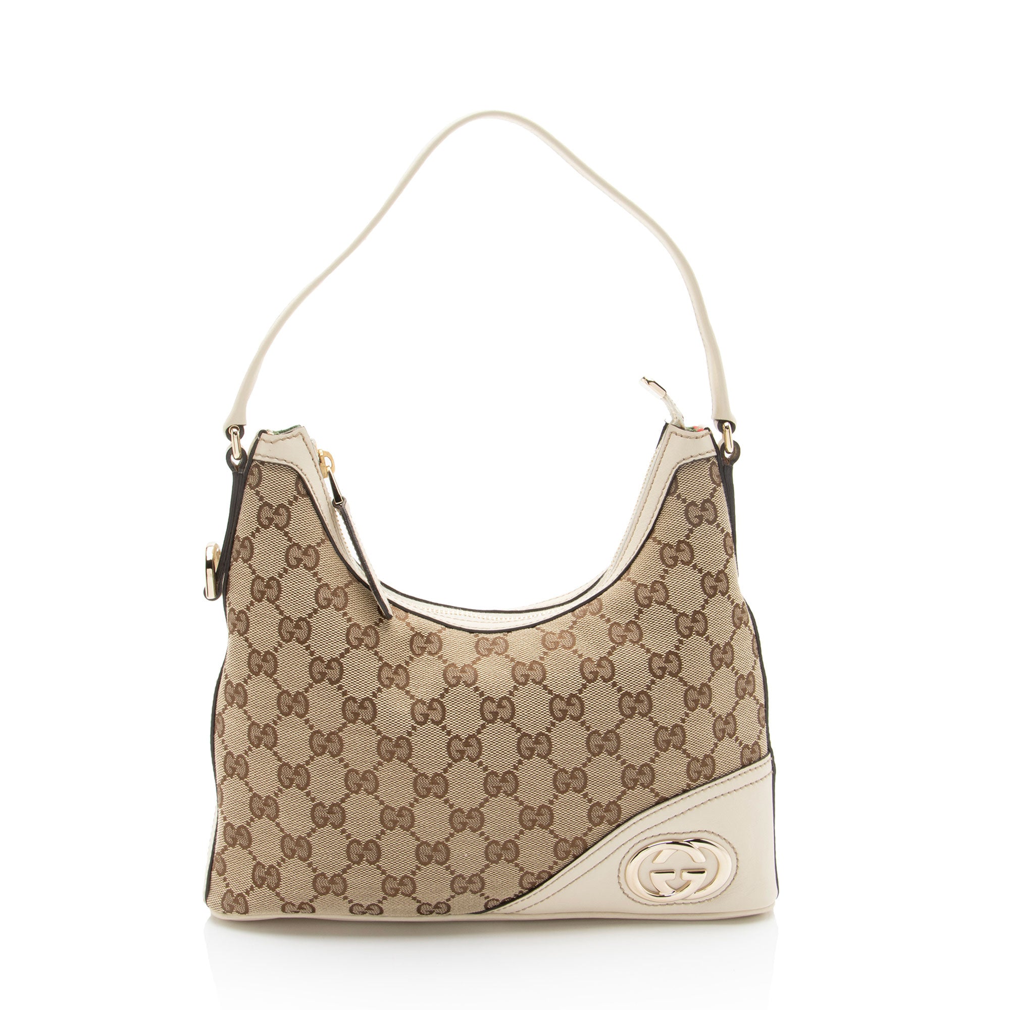 Gucci GG Canvas Britt Mini Hobo