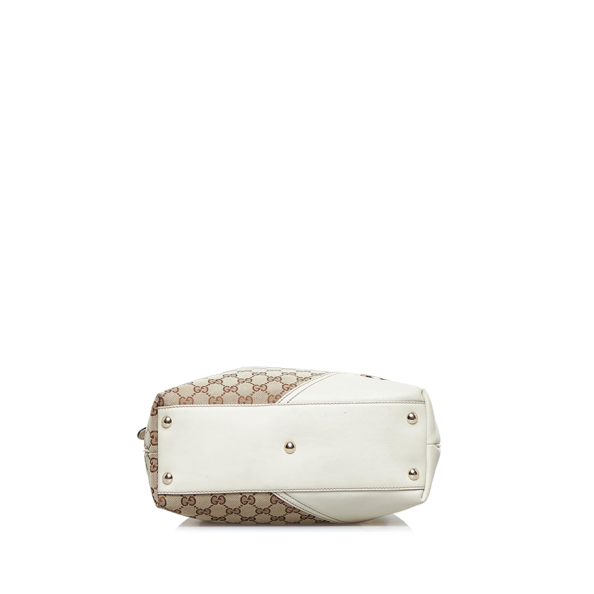 Gucci GG Canvas Britt Tote Bag (SHG-axmj8C)