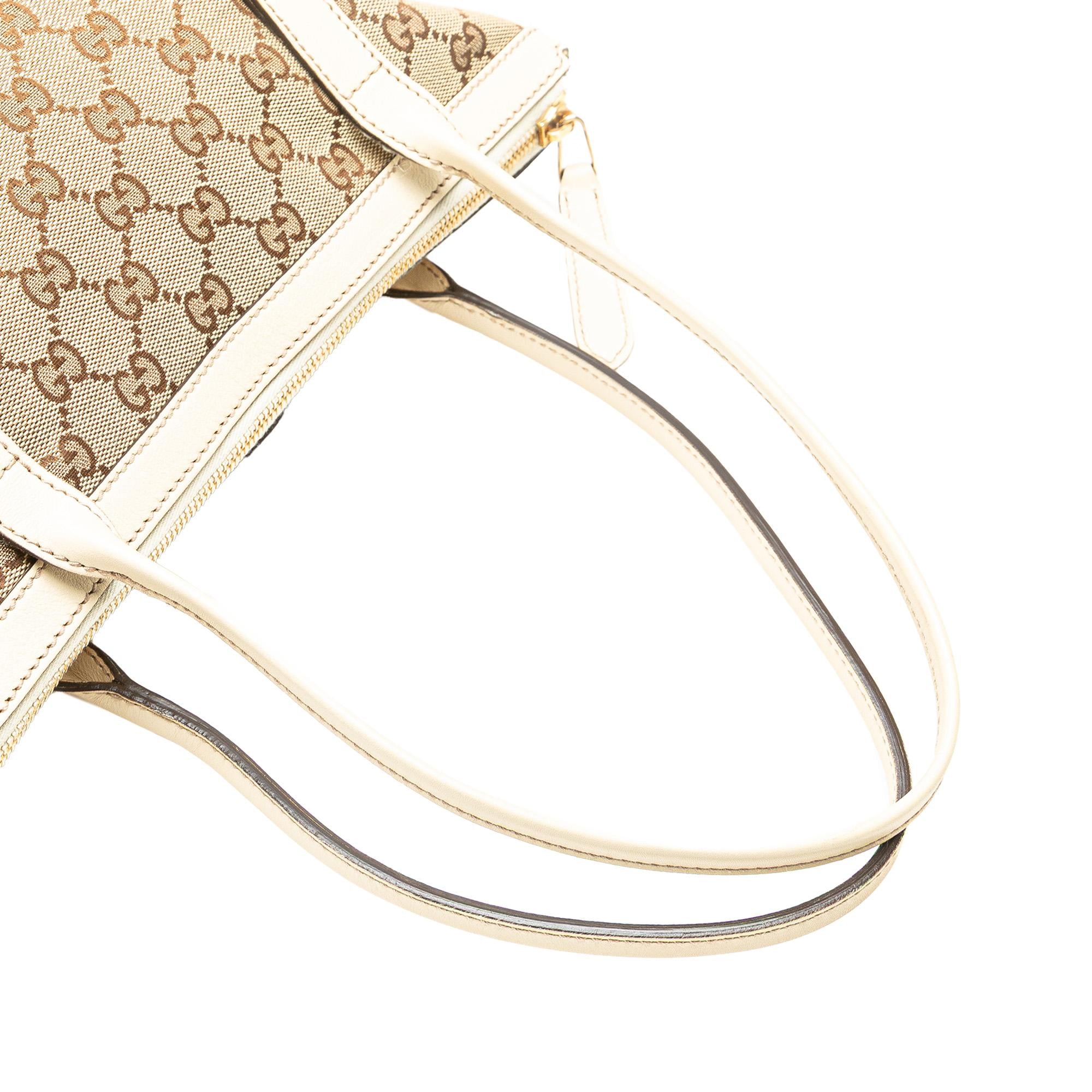 Gucci GG Canvas Britt Tote