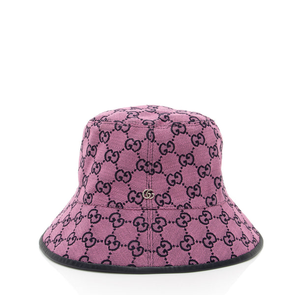 Gucci GG Canvas Bucket Hat - Size S (SHF-OPFoCx)