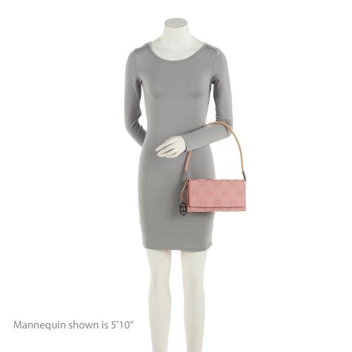 Gucci GG Canvas Charm Pochette Flap Bag (SHF-SXf0FO)