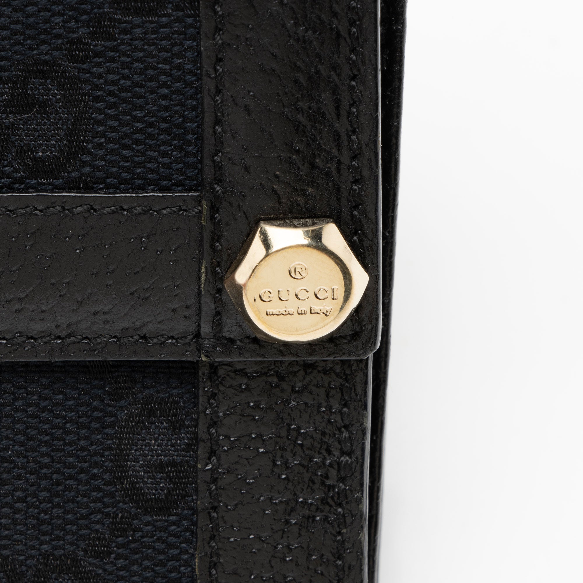 Gucci GG Canvas Charmy Continental Wallet