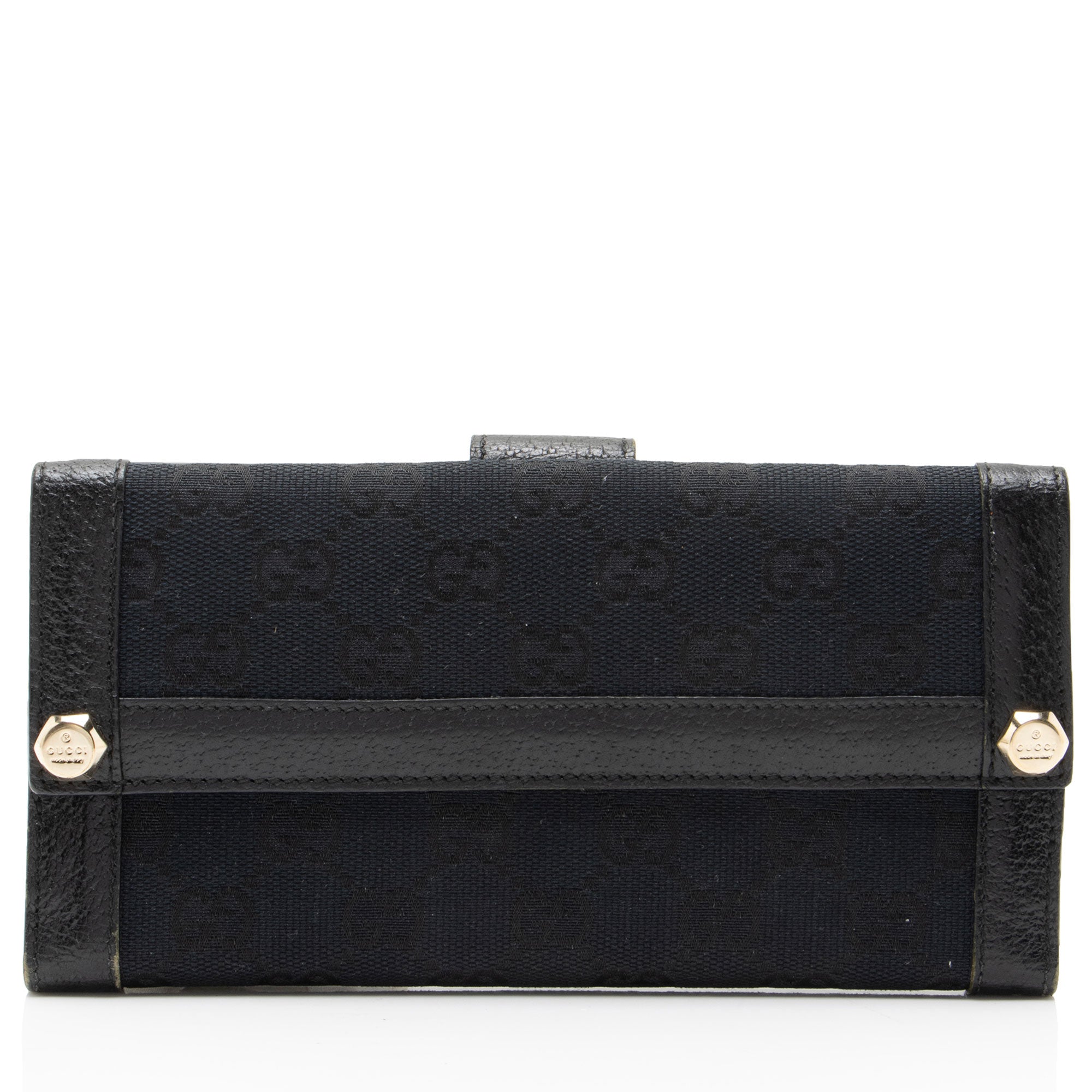 Gucci GG Canvas Charmy Continental Wallet