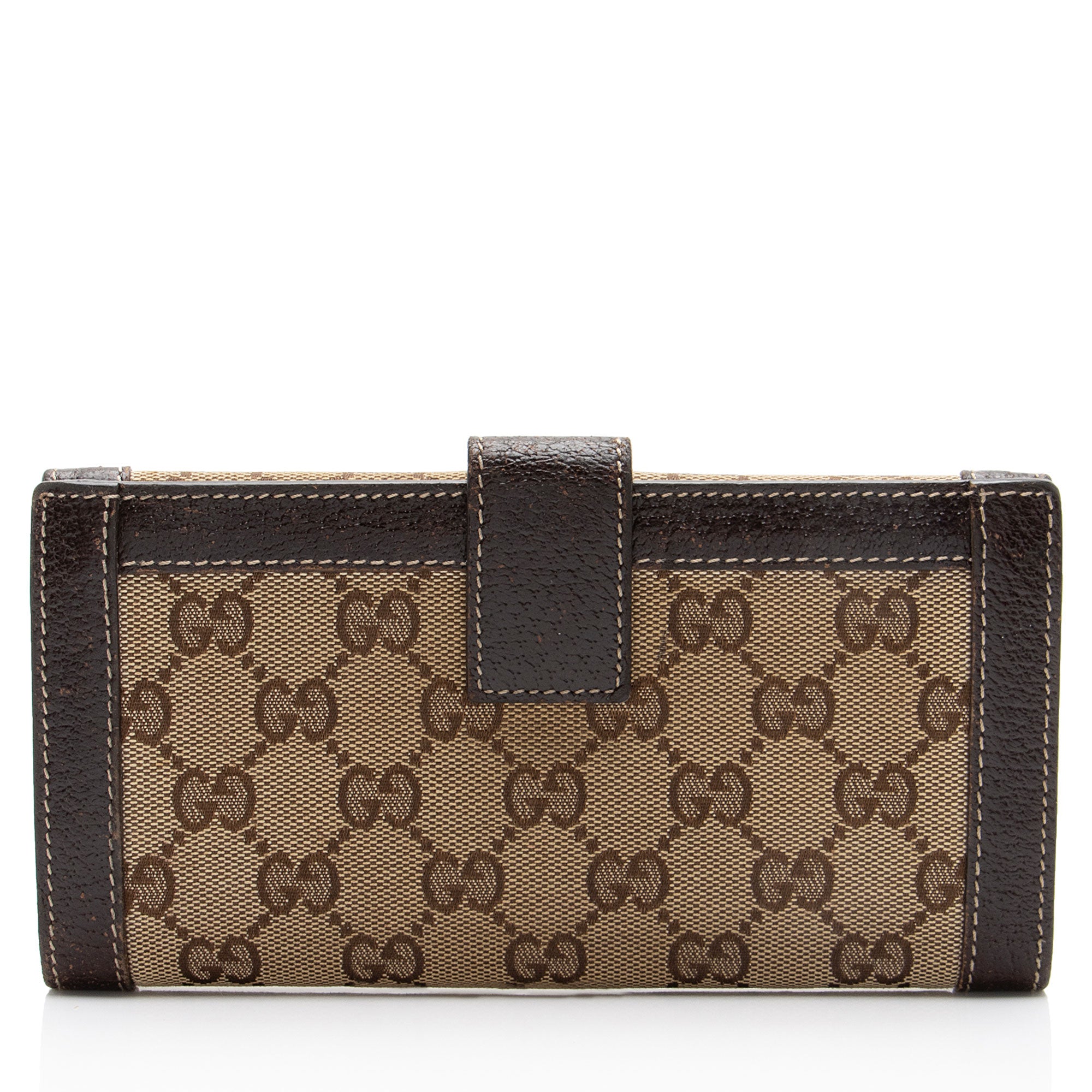 Gucci GG Canvas Charmy Continental Wallet