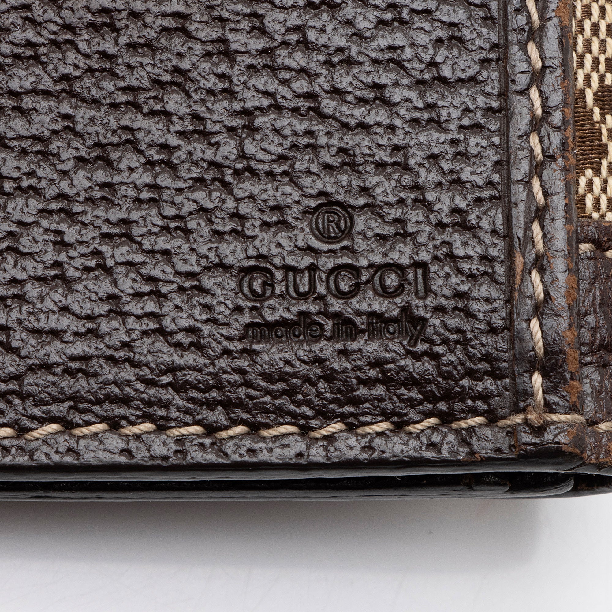 Gucci GG Canvas Charmy Continental Wallet