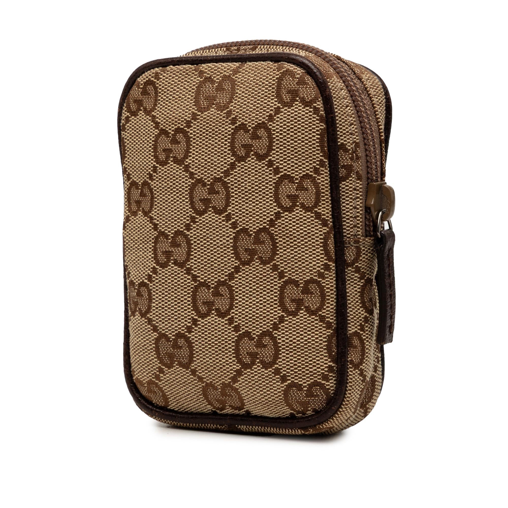 Gucci GG Canvas Cigarette Pouch