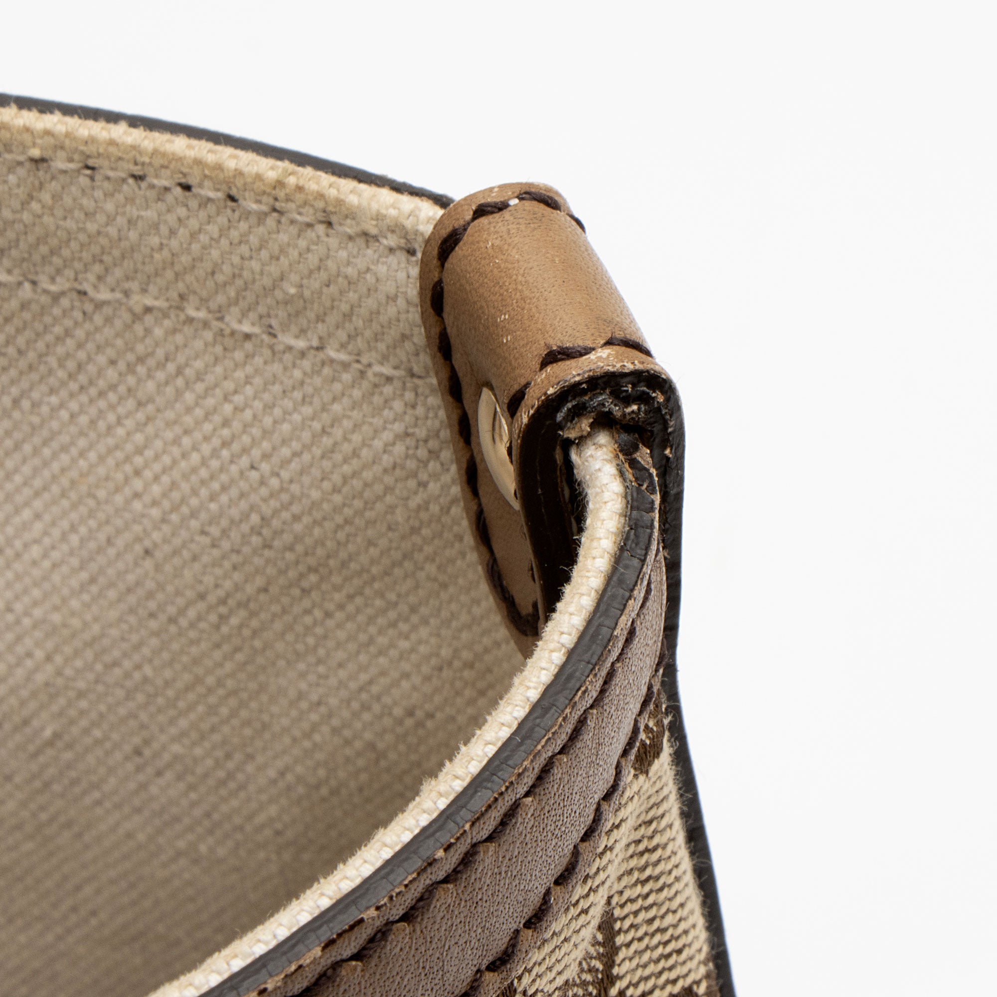 Gucci GG Canvas Craft Small Tote