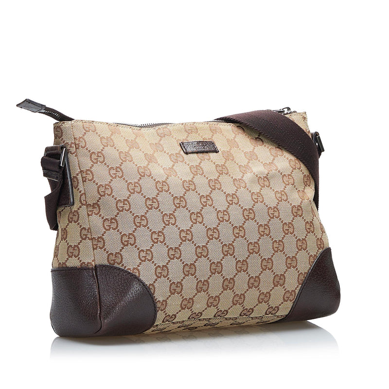 Gucci GG Canvas Crossbody Bag (SHG-bEZWx8)
