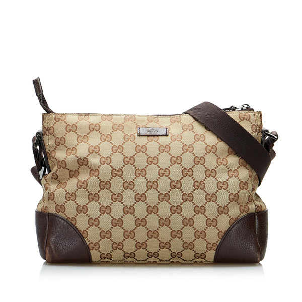 Gucci GG Canvas Crossbody Bag (SHG-cXnh8W)
