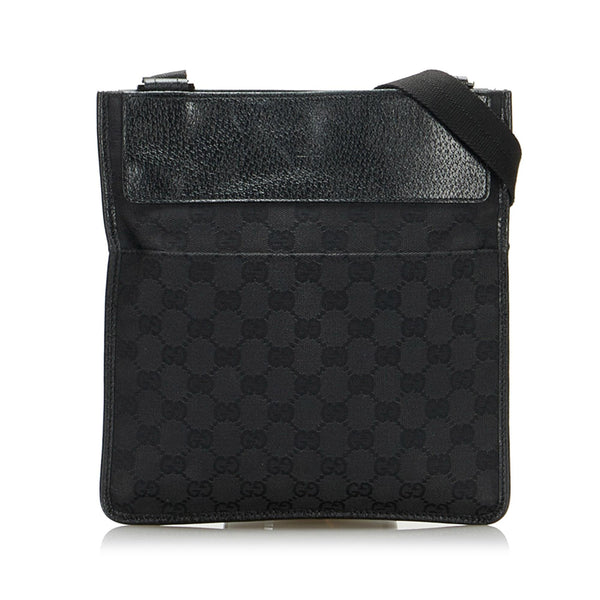 Gucci GG Canvas Crossbody Bag (SHG-1uCZP7)