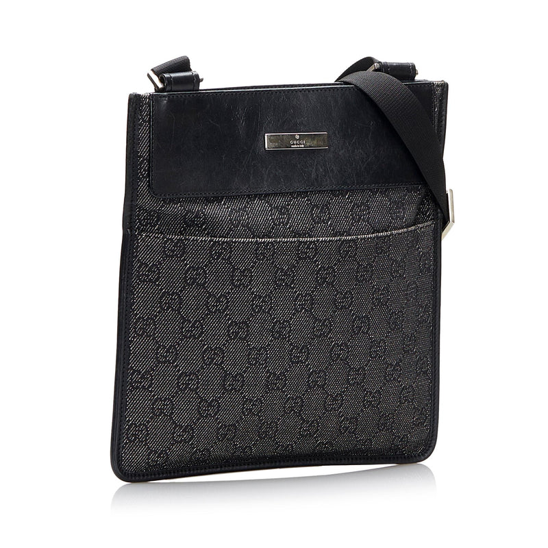 Gucci GG Canvas Crossbody Bag (SHG-KM0rHO)