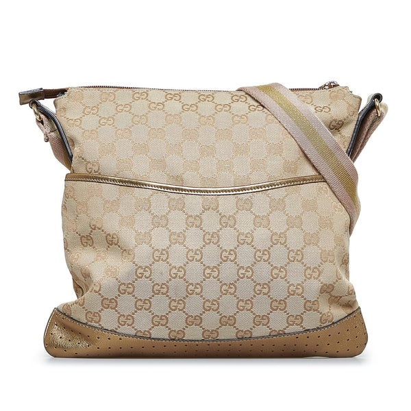 Gucci GG Canvas Crossbody Bag (SHG-am6vgN)