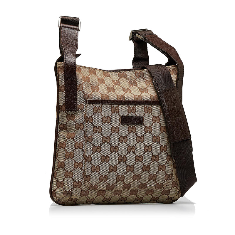 Gucci GG Canvas Crossbody Bag (SHG-AAZBQc)