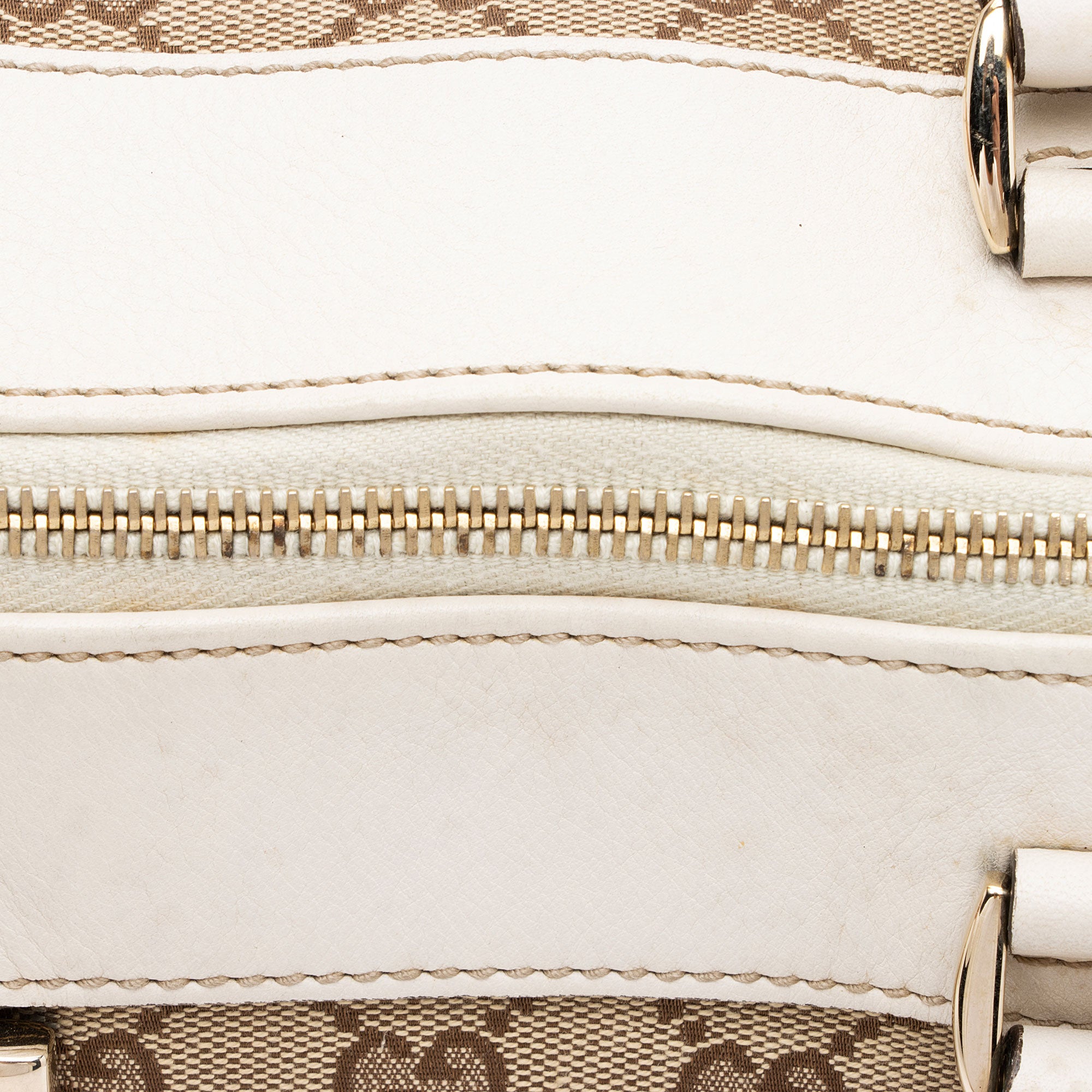 Gucci GG Canvas D Ring Zip Tote (SHF-E9HvFQ)