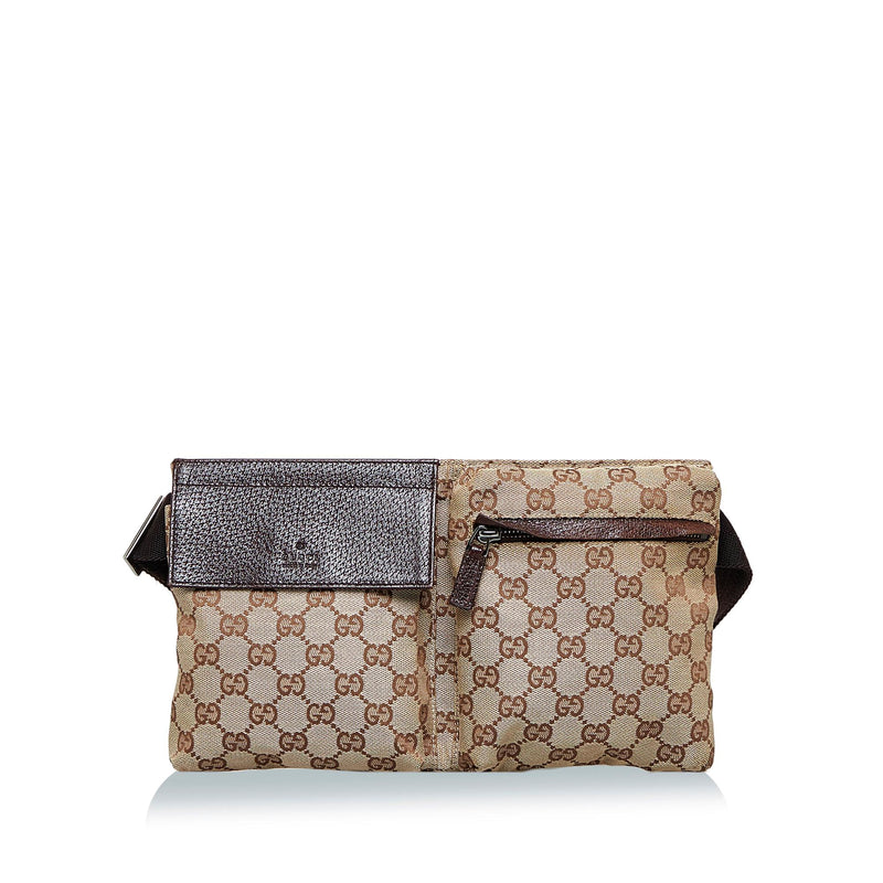 canvas gucci belt bag