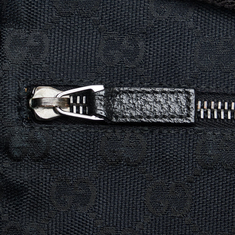 Gucci GG Canvas Double Pocket Belt Bag (SHG-jTXA2O)