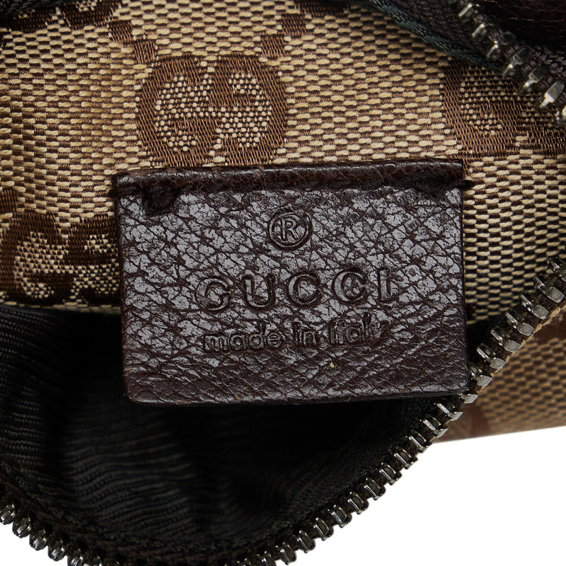 Gucci GG Canvas Double Pocket Belt Bag (SHG-ozfMNY)