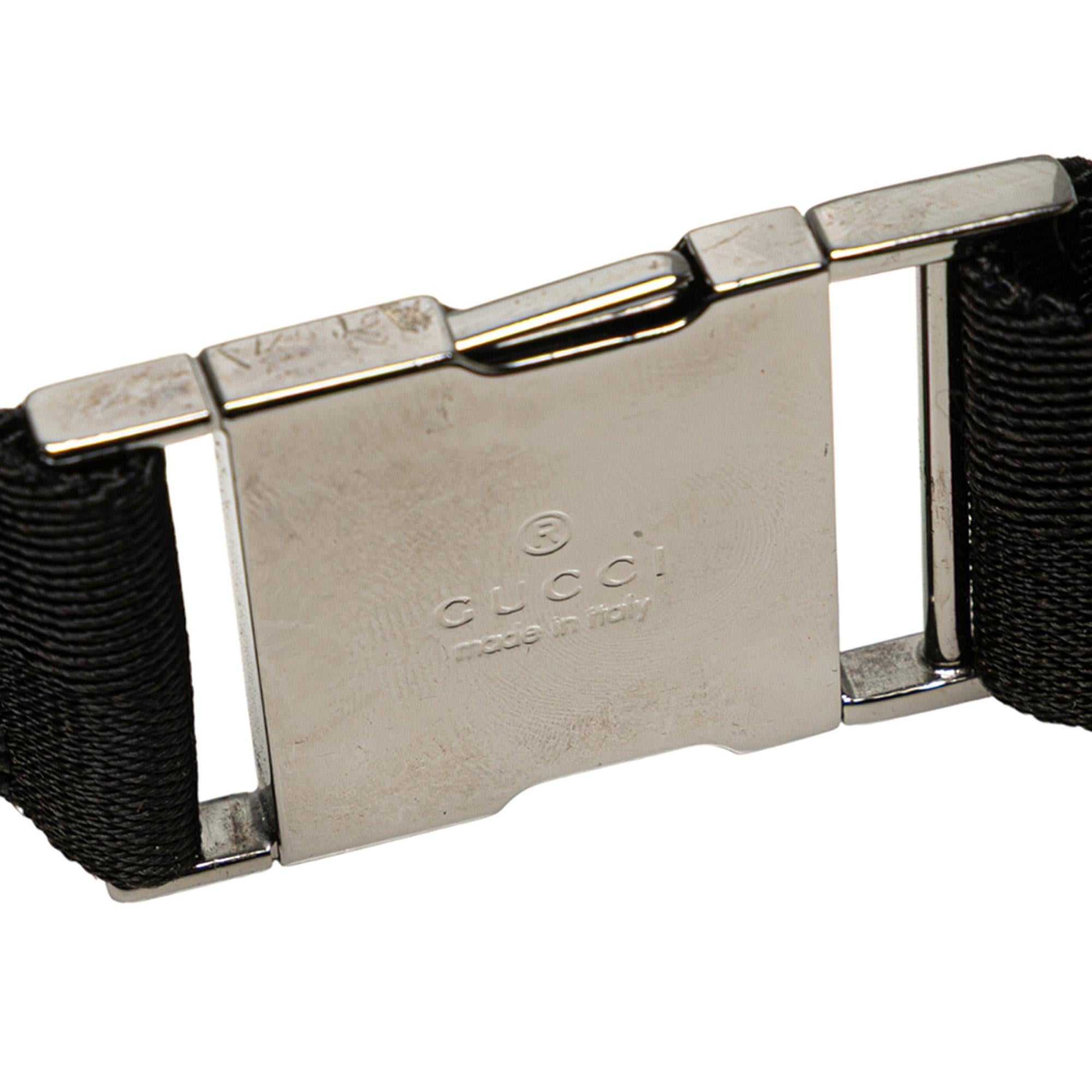 Gucci GG Canvas Double Pocket Belt Bag