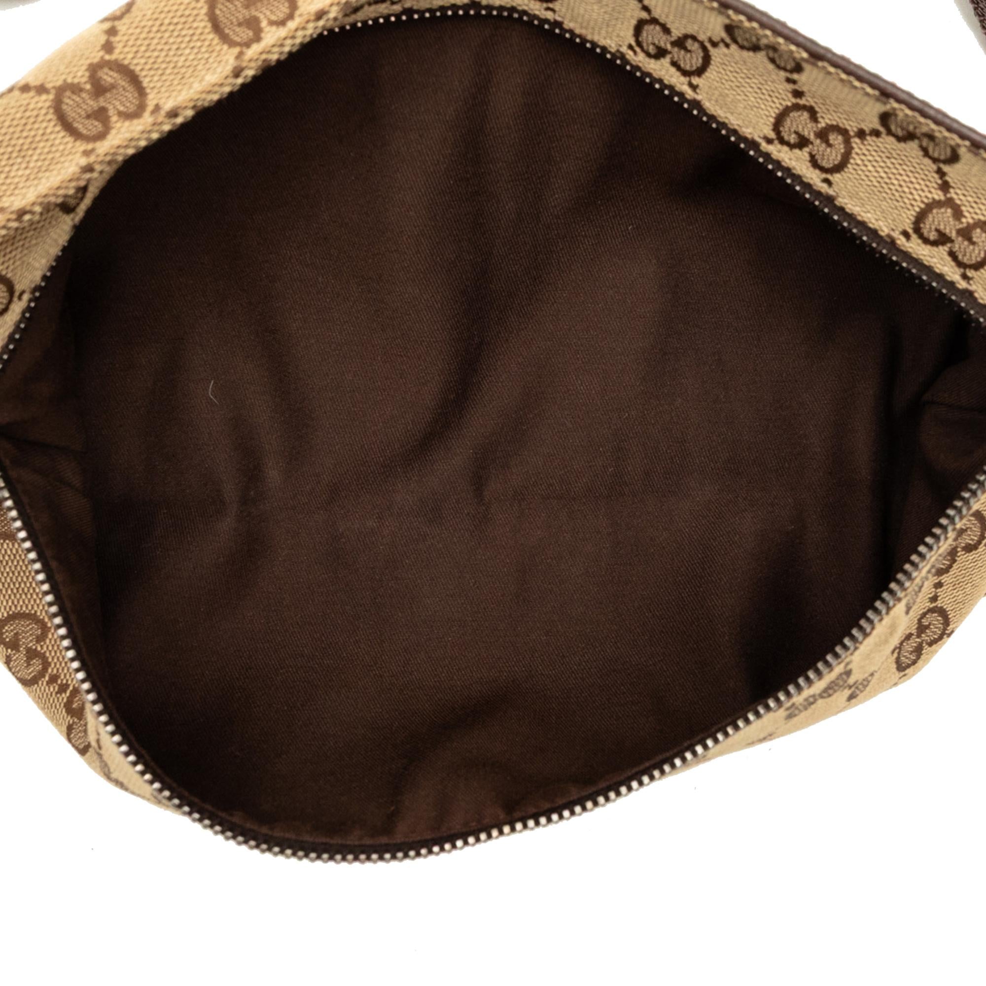 Gucci GG Canvas Double Pocket Belt Bag