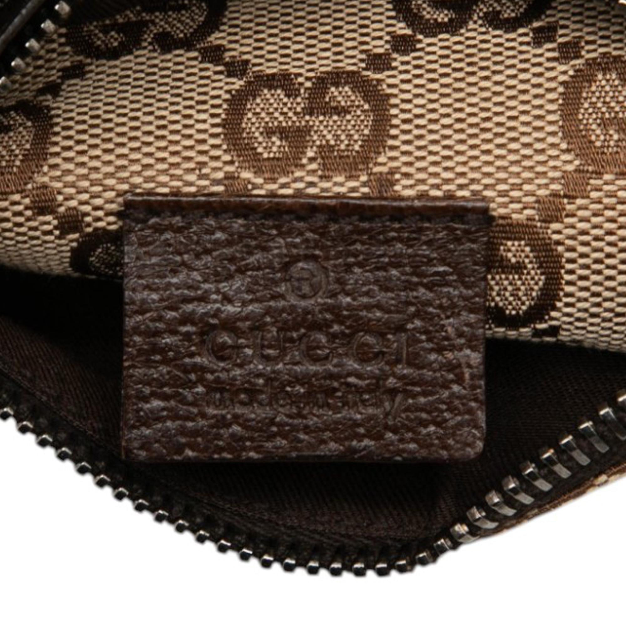 Gucci GG Canvas Double Pocket Belt Bag