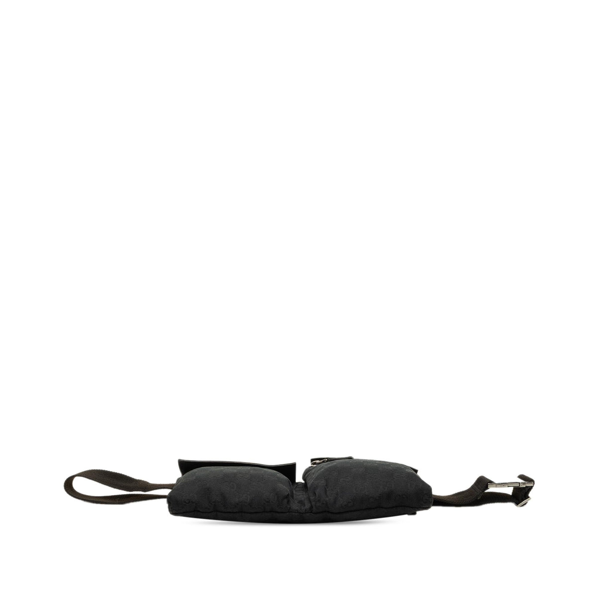 Gucci GG Canvas Double Pocket Belt Bag