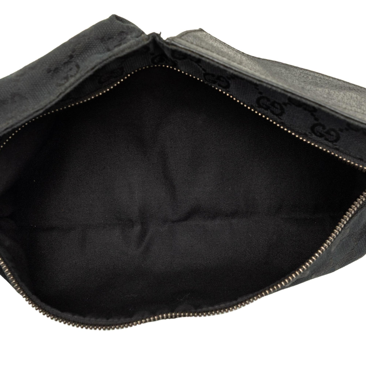Gucci GG Canvas Double Pocket Belt Bag