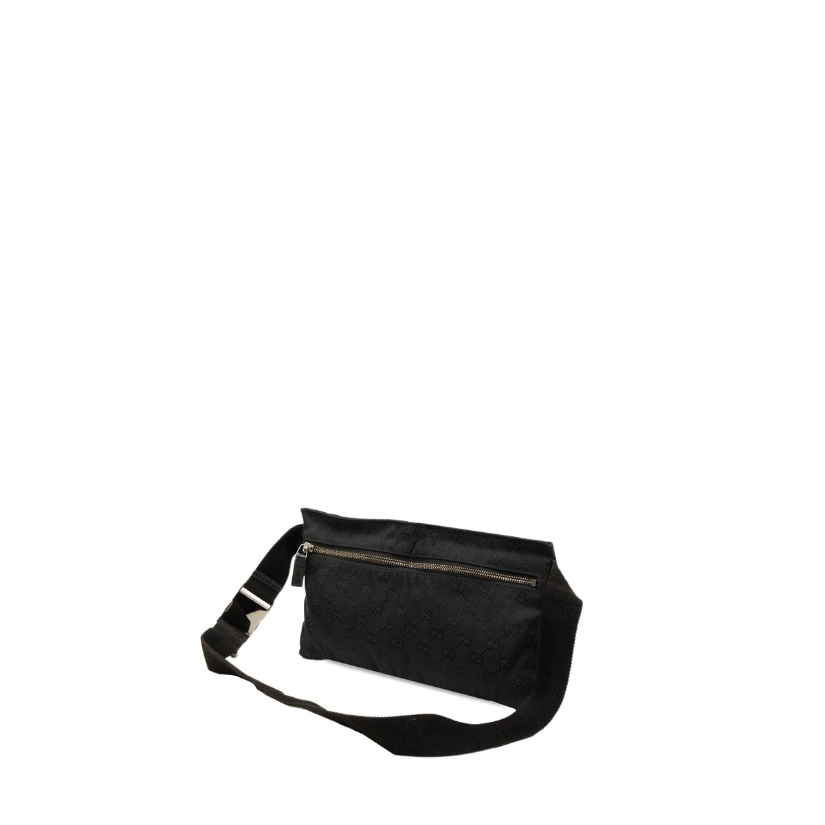 Gucci GG Canvas Double Pocket Belt Bag