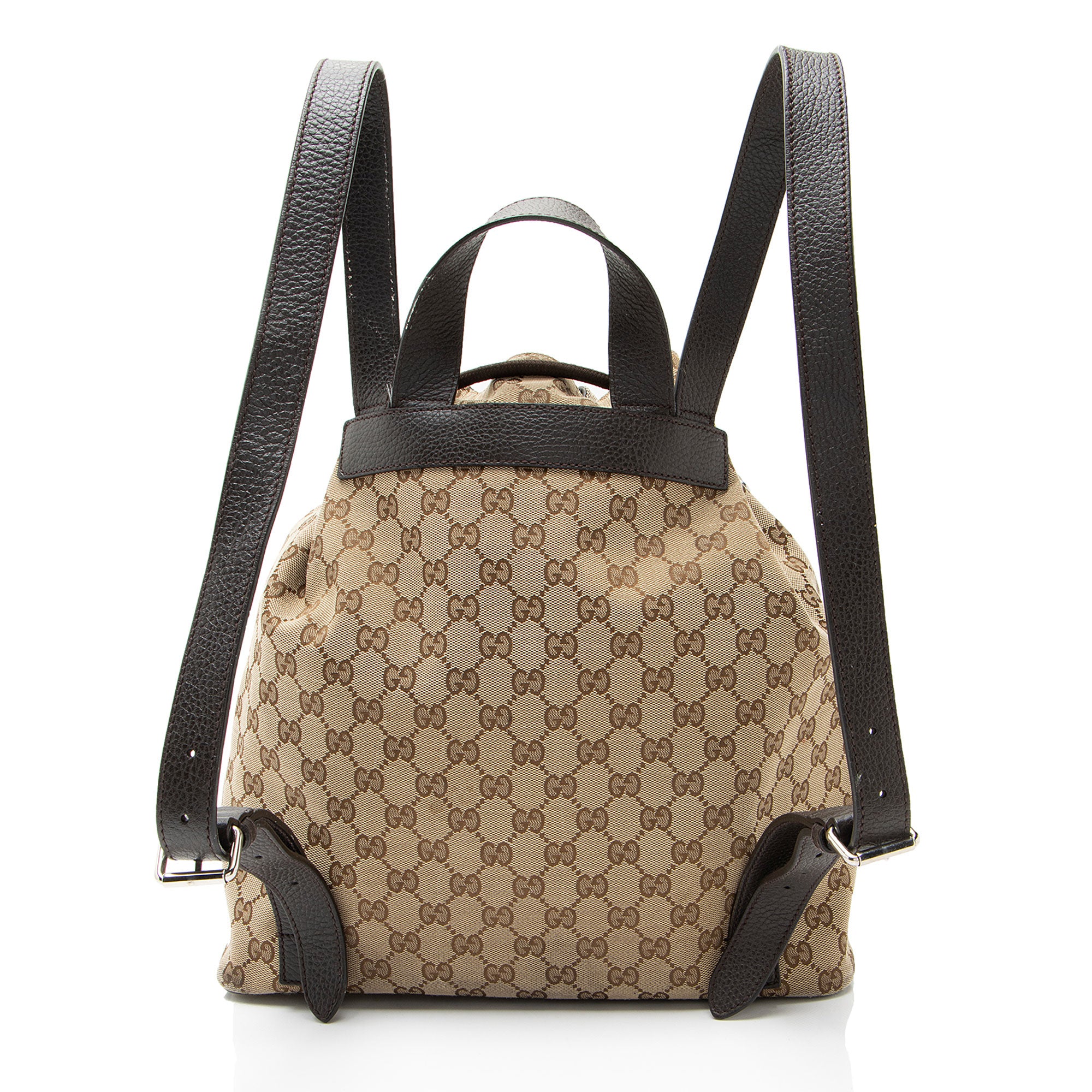 Gucci GG Canvas Drawstring Backpack