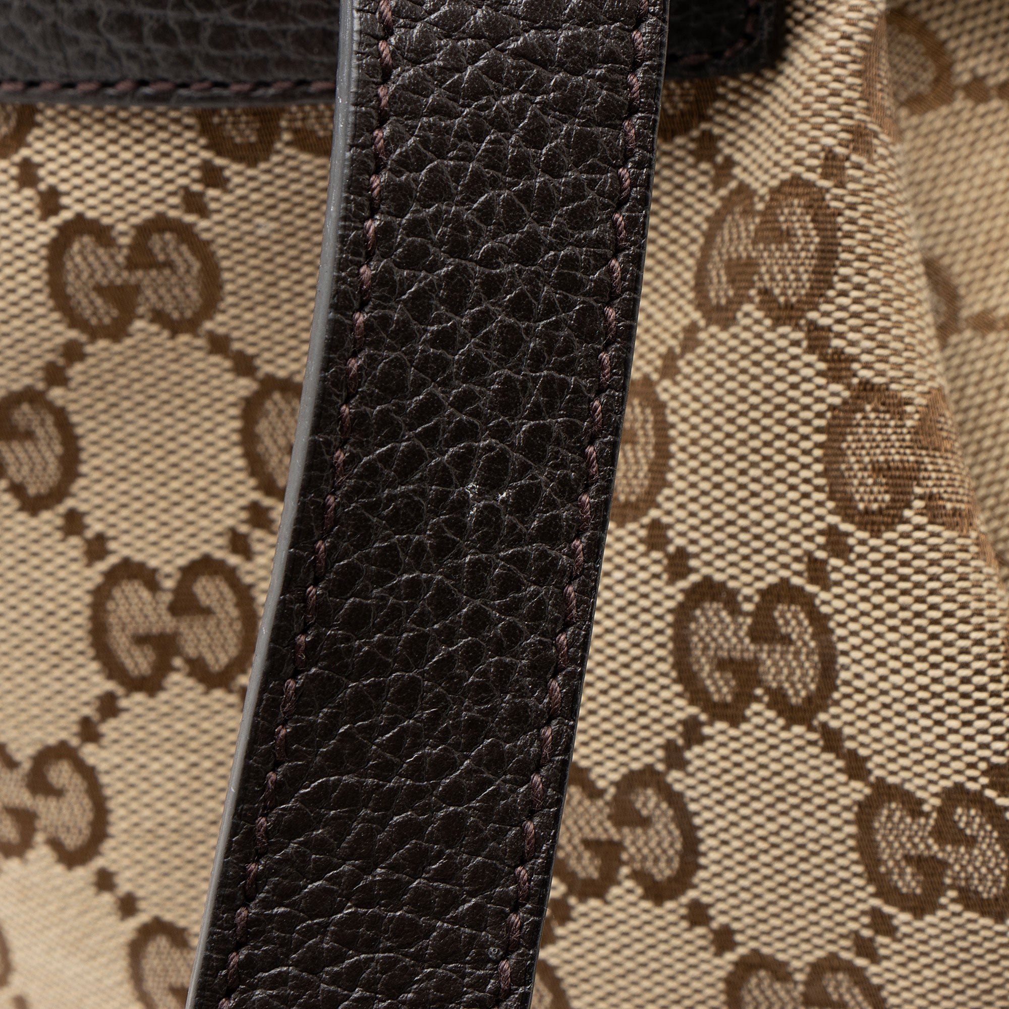 Gucci GG Canvas Drawstring Backpack