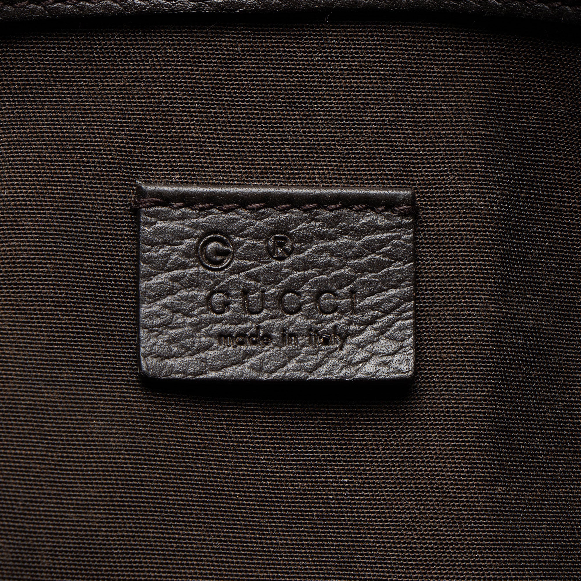 Gucci GG Canvas Drawstring Backpack