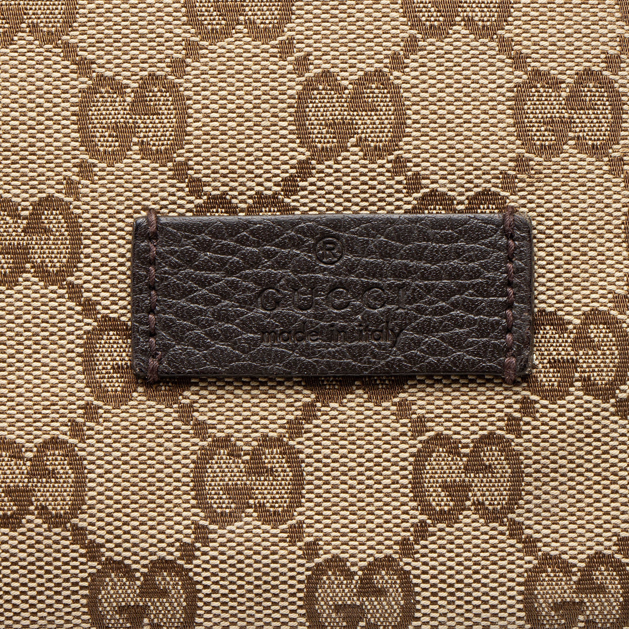 Gucci GG Canvas Drawstring Backpack