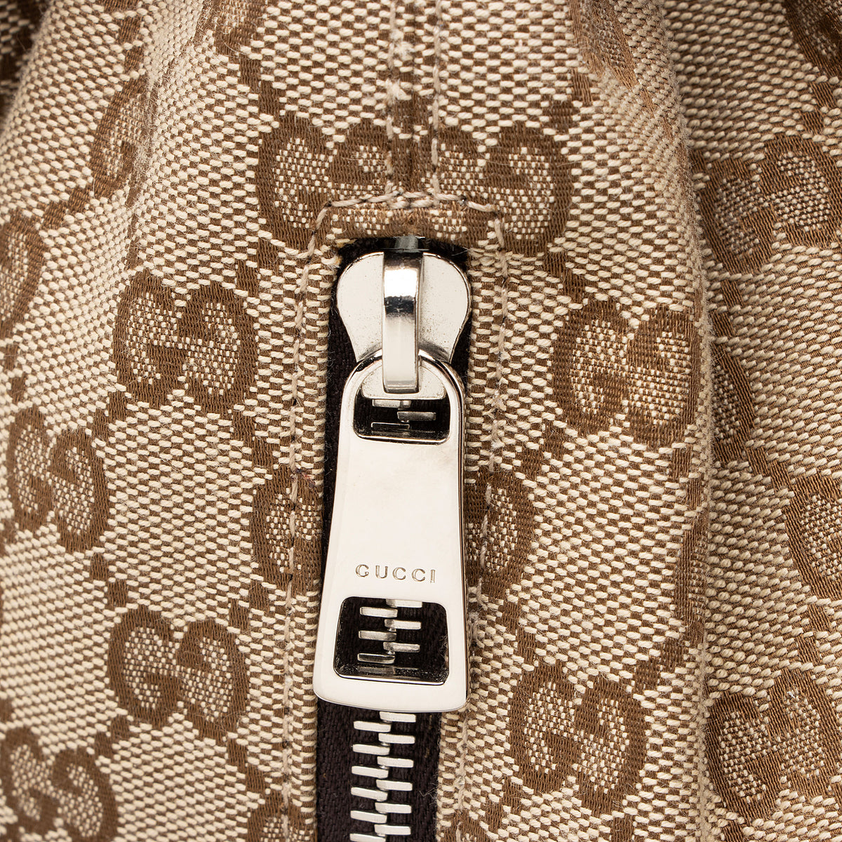 Gucci GG Canvas Drawstring Backpack