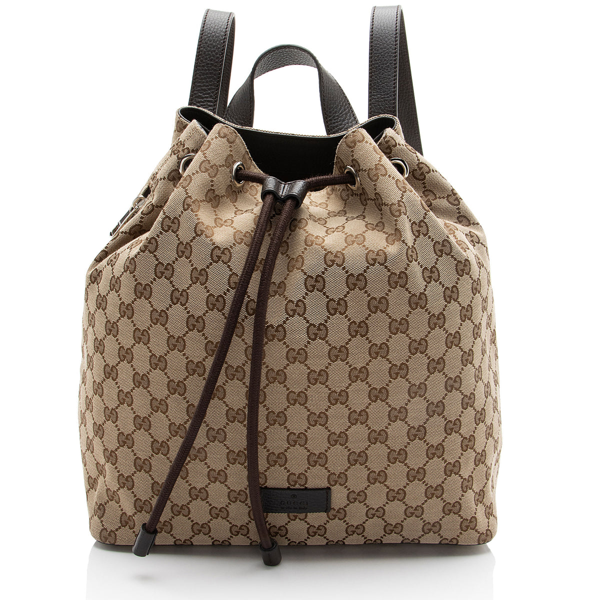 Gucci GG Canvas Drawstring Backpack
