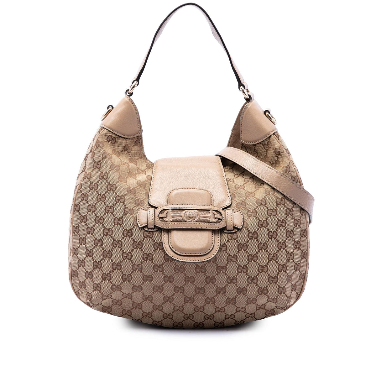 Gucci GG Canvas Dressage Hobo
