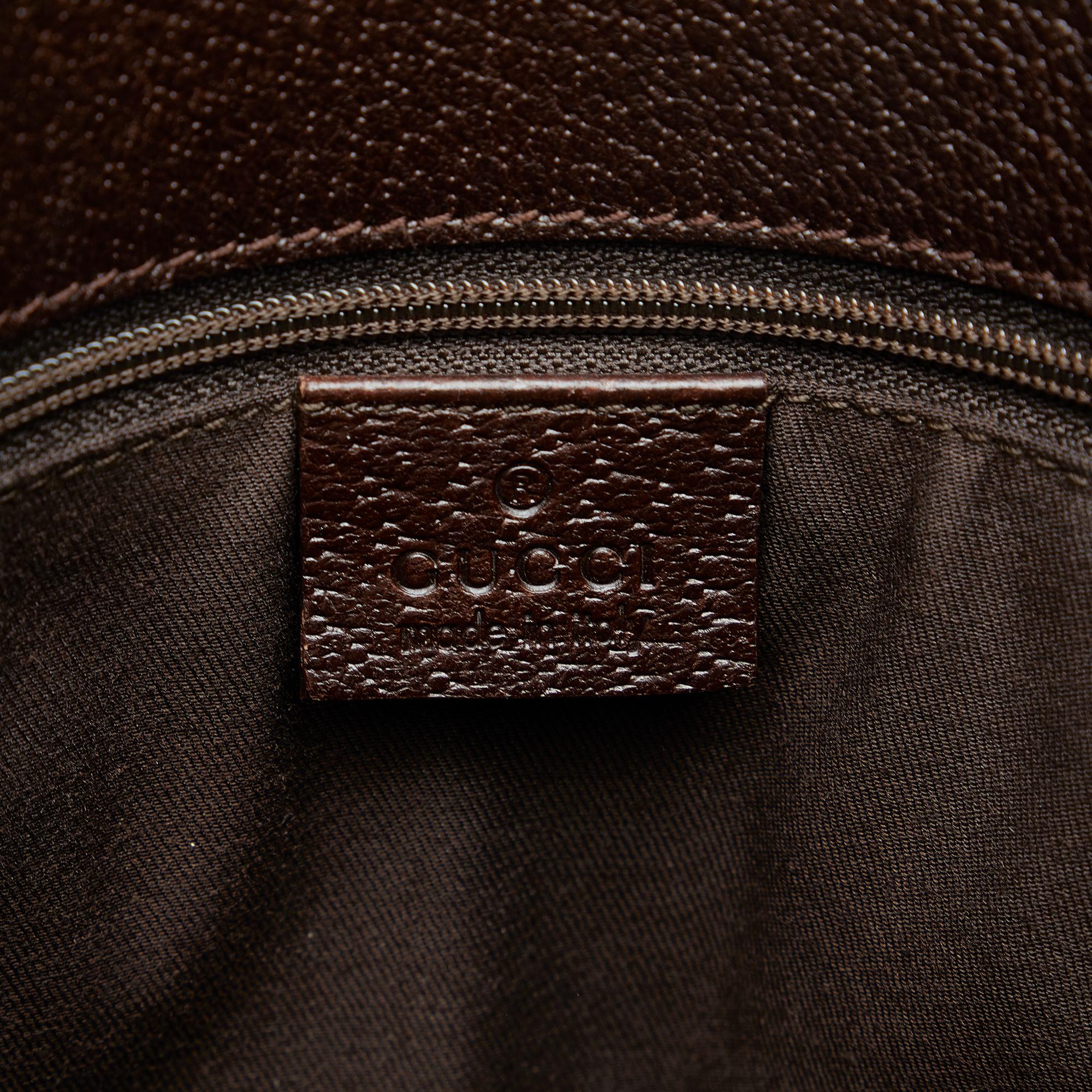 Gucci GG Canvas Eclipse Crossbody (SHG-wHRibW)