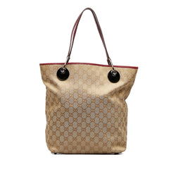 Gucci GG Canvas Eclipse Tote Bag (SHG-bHiA5c)