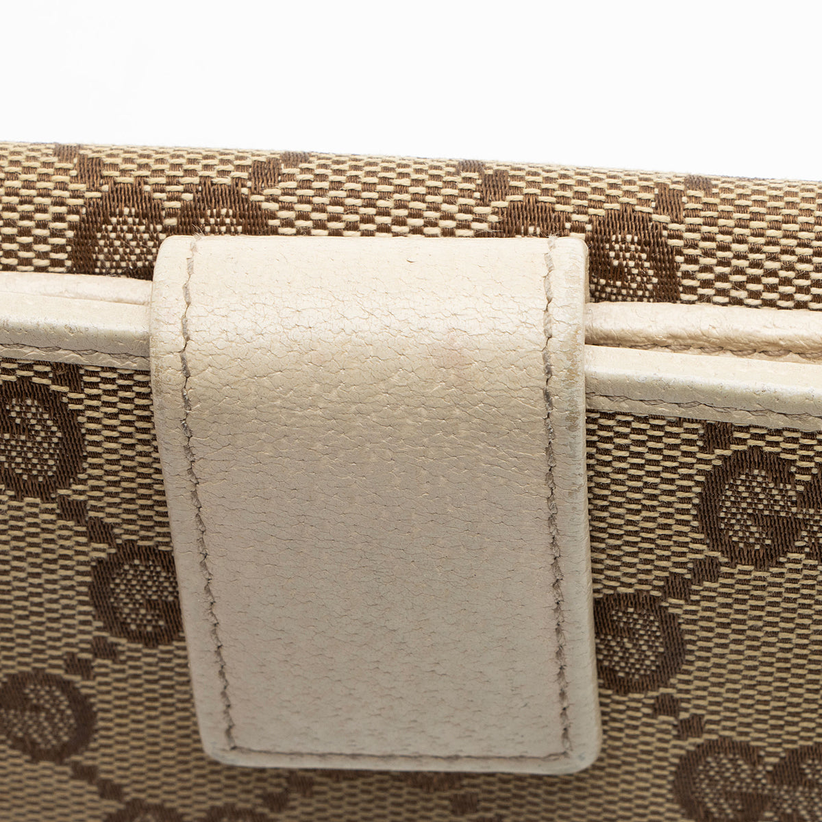 Gucci GG Canvas Flap Continental Wallet