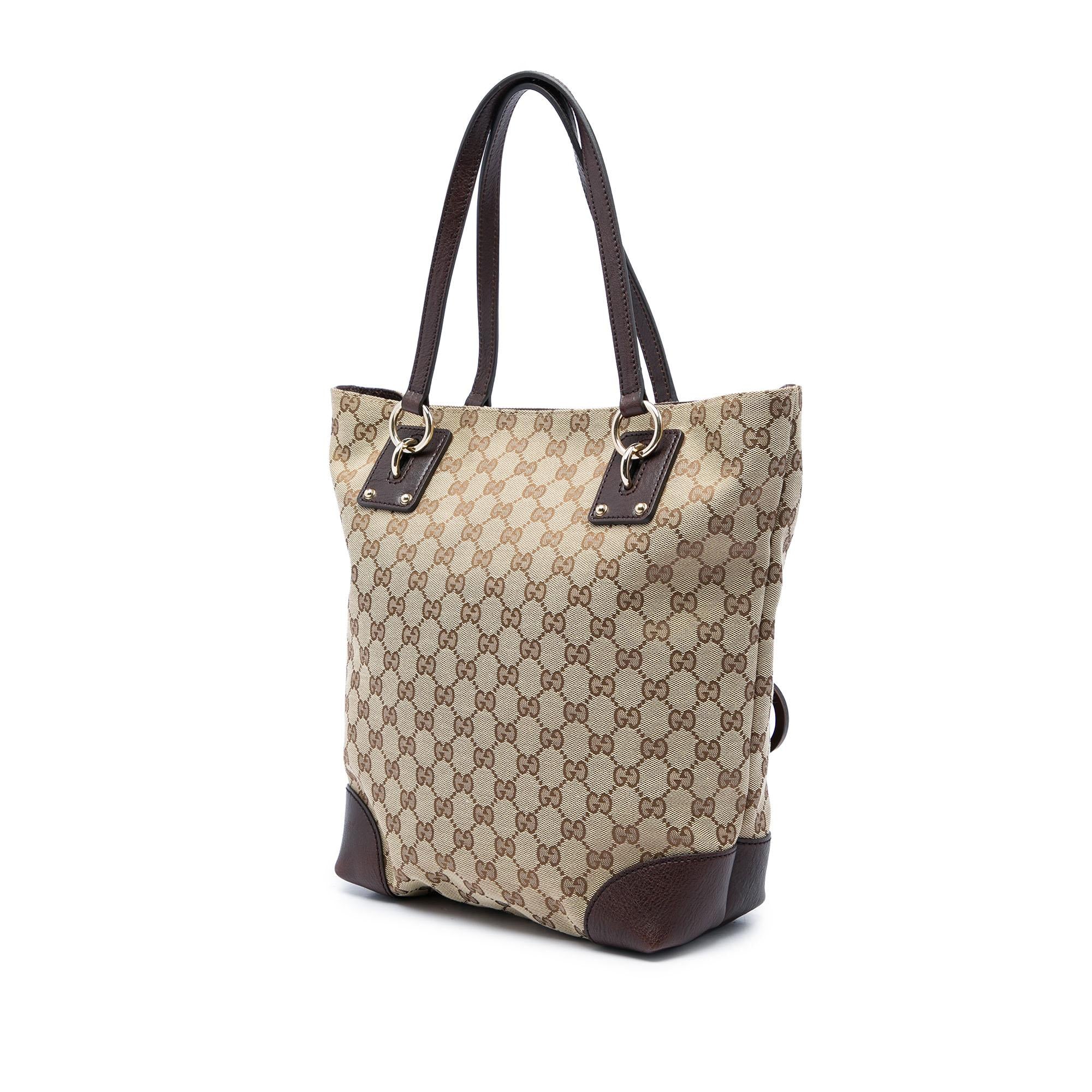 Gucci GG Canvas GG Charm Tote