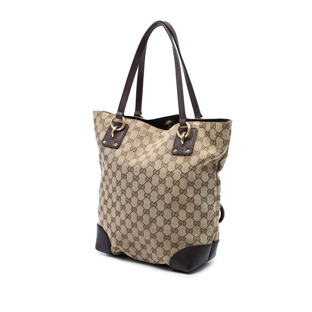 Gucci GG Canvas GG Charm Tote