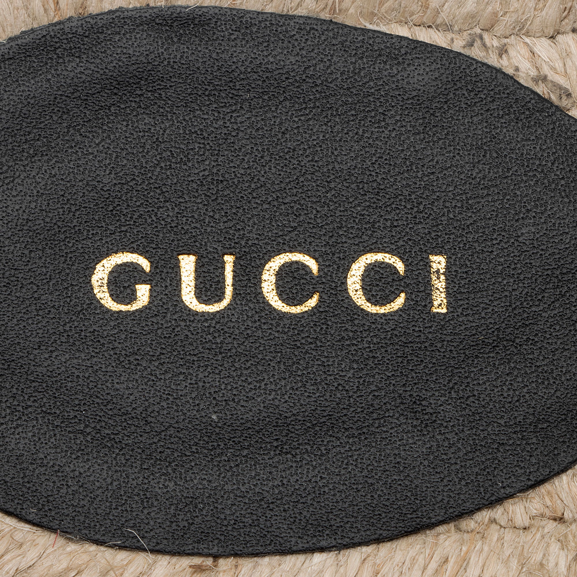 Gucci GG Canvas GG Marmont Pilar Espadrille Slides - Size 8.5 / 38.5 (SHF-pnlKc7)