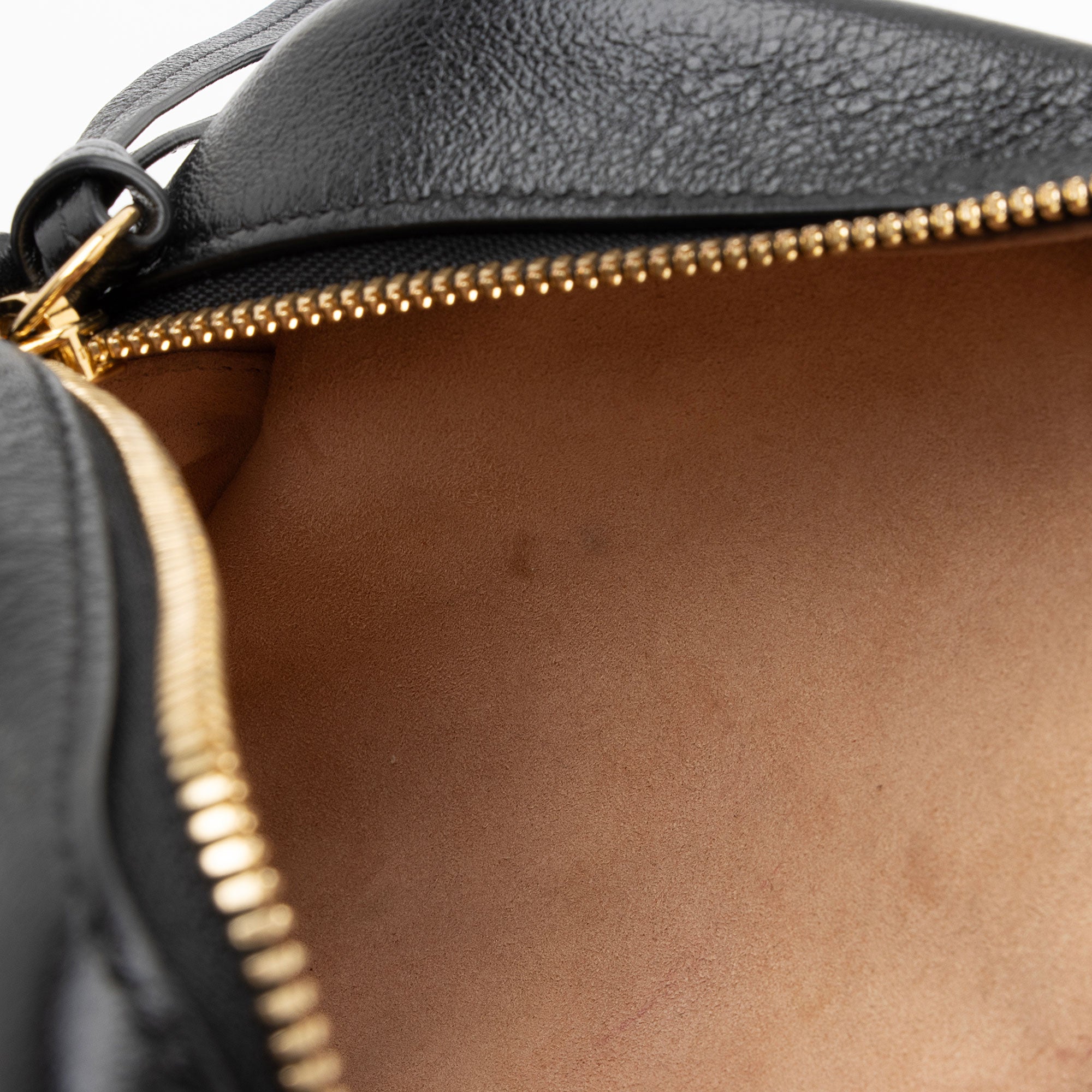 GUCCI GGマーモントキャンバス Gucci GG Marmont Canvas Shoulder Bag Black Beige Leather Cloth ref