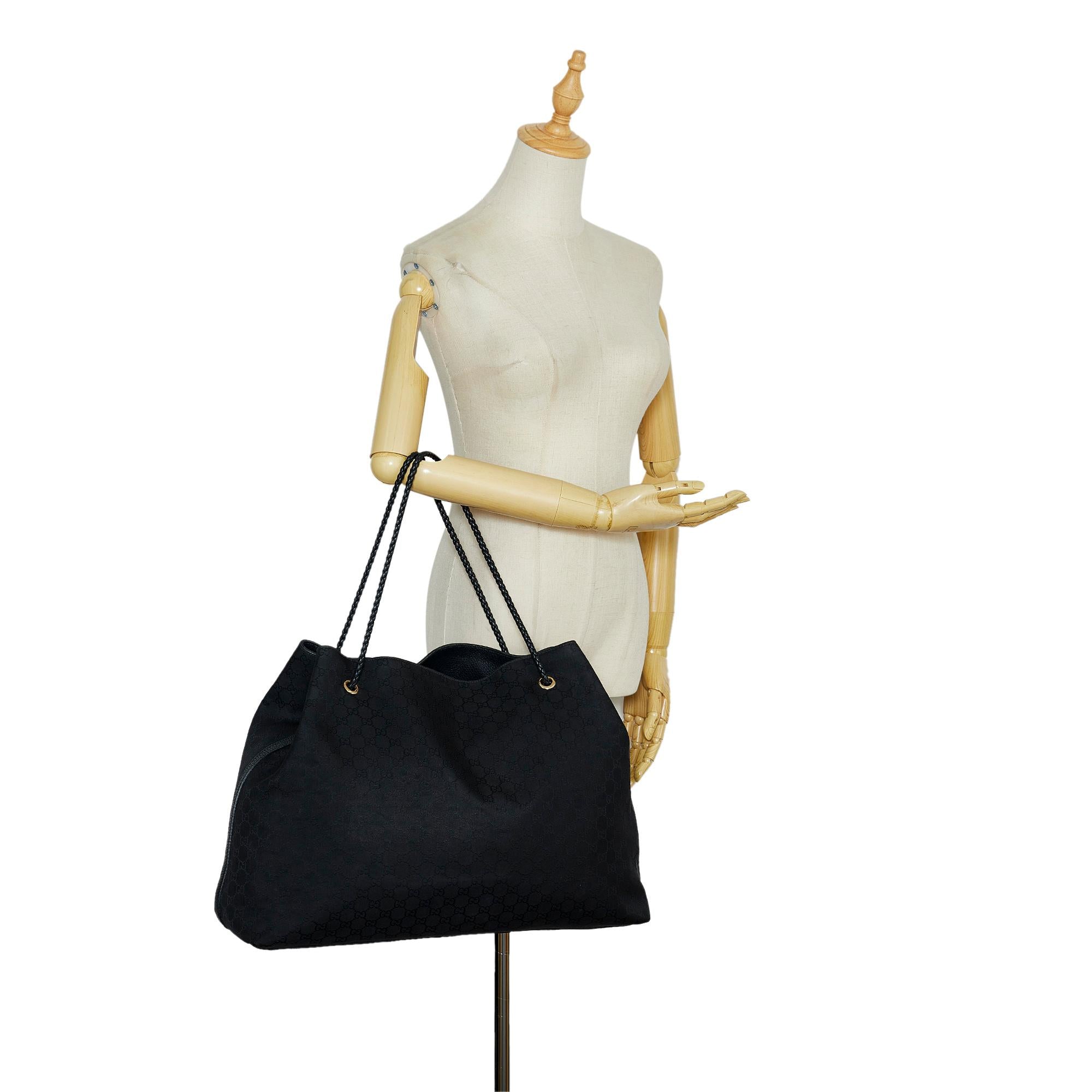 Gucci GG Canvas Gifford Tote Bag (SHG-Ef16Wj)