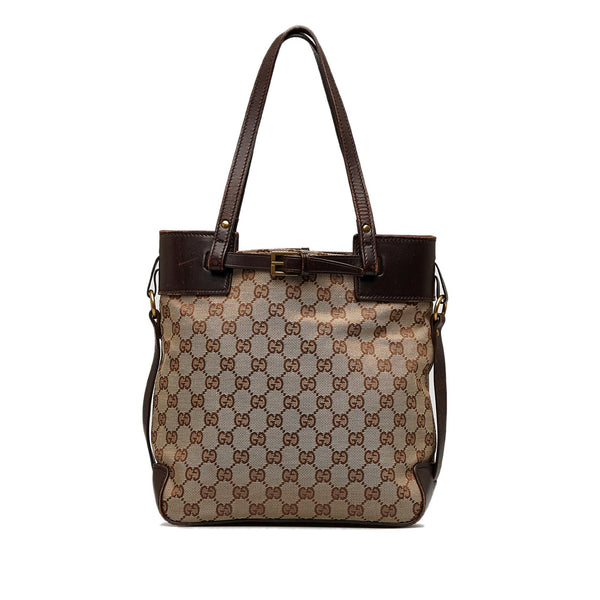 Gucci GG Canvas Handbag (SHG-X003AZ)