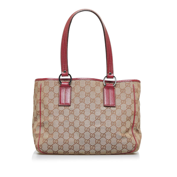 Gucci GG Canvas Handbag (SHG-3HRiME)