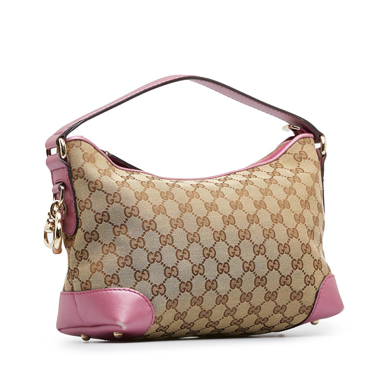 Gucci GG Canvas Heart Bit Handbag (SHG-6OMg8o)