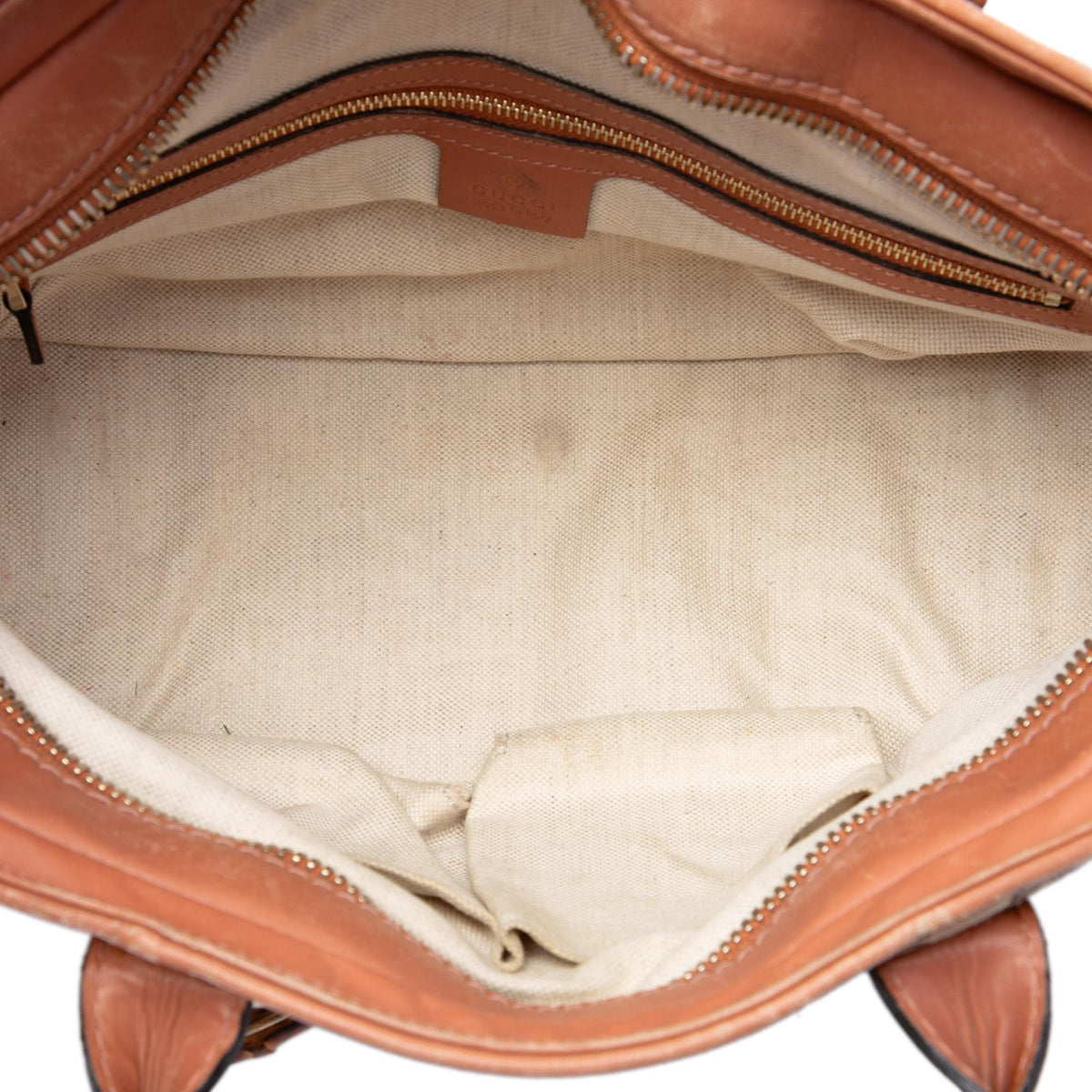 Gucci GG Canvas Heart Bit Satchel