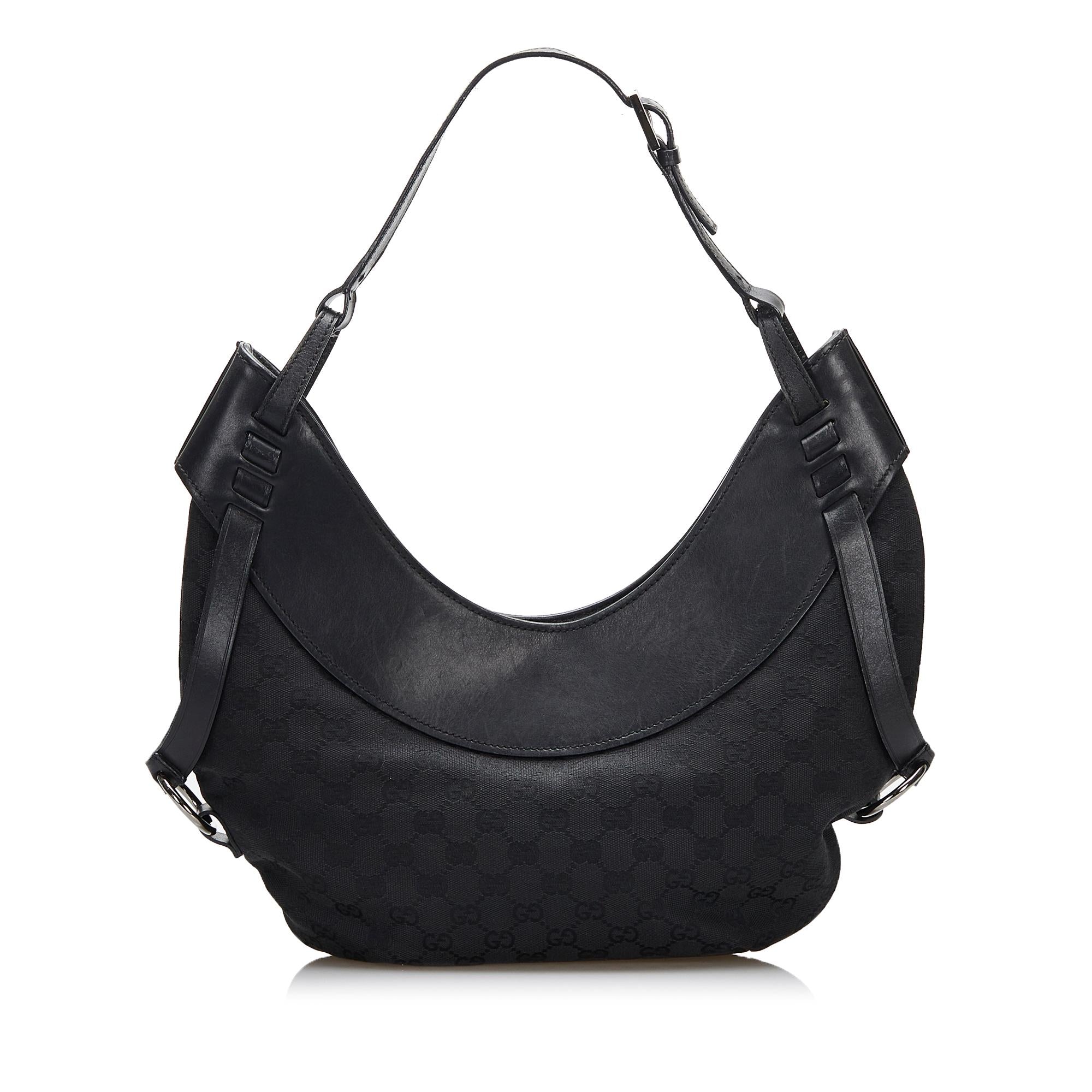 Gucci GG Canvas Hobo Bag (SHG-pRggC6)