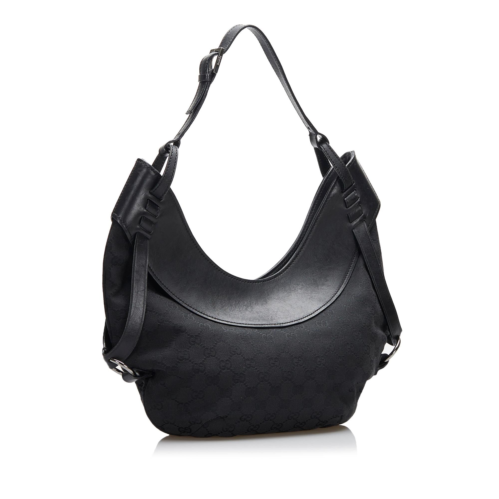 Gucci GG Canvas Hobo Bag (SHG-pRggC6)